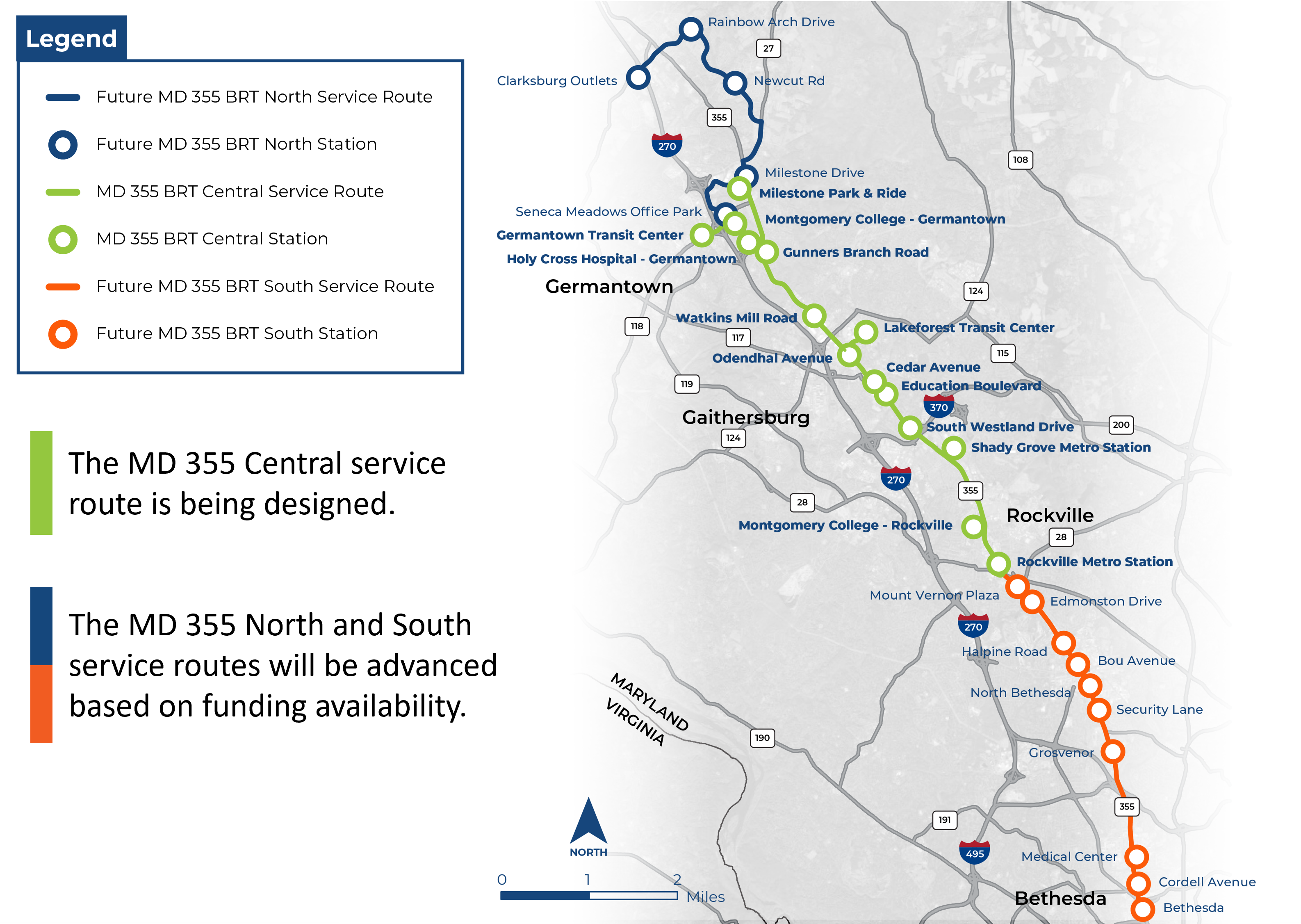 MD 355 Flash Bus Rapid Transit (BRT) Project - Department of ...