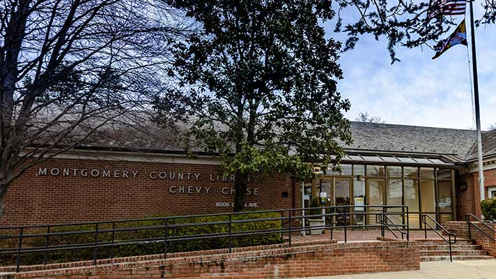 Chevy Chase Maryland Library, from their website