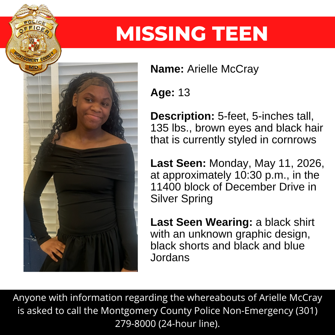 Missing Teen Flyer