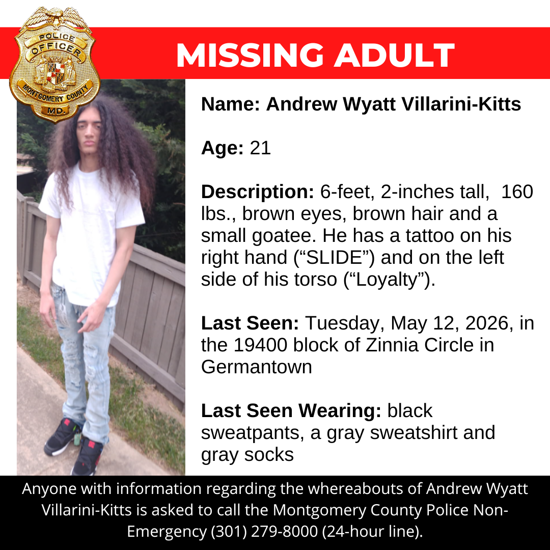 Missing Person Flyer