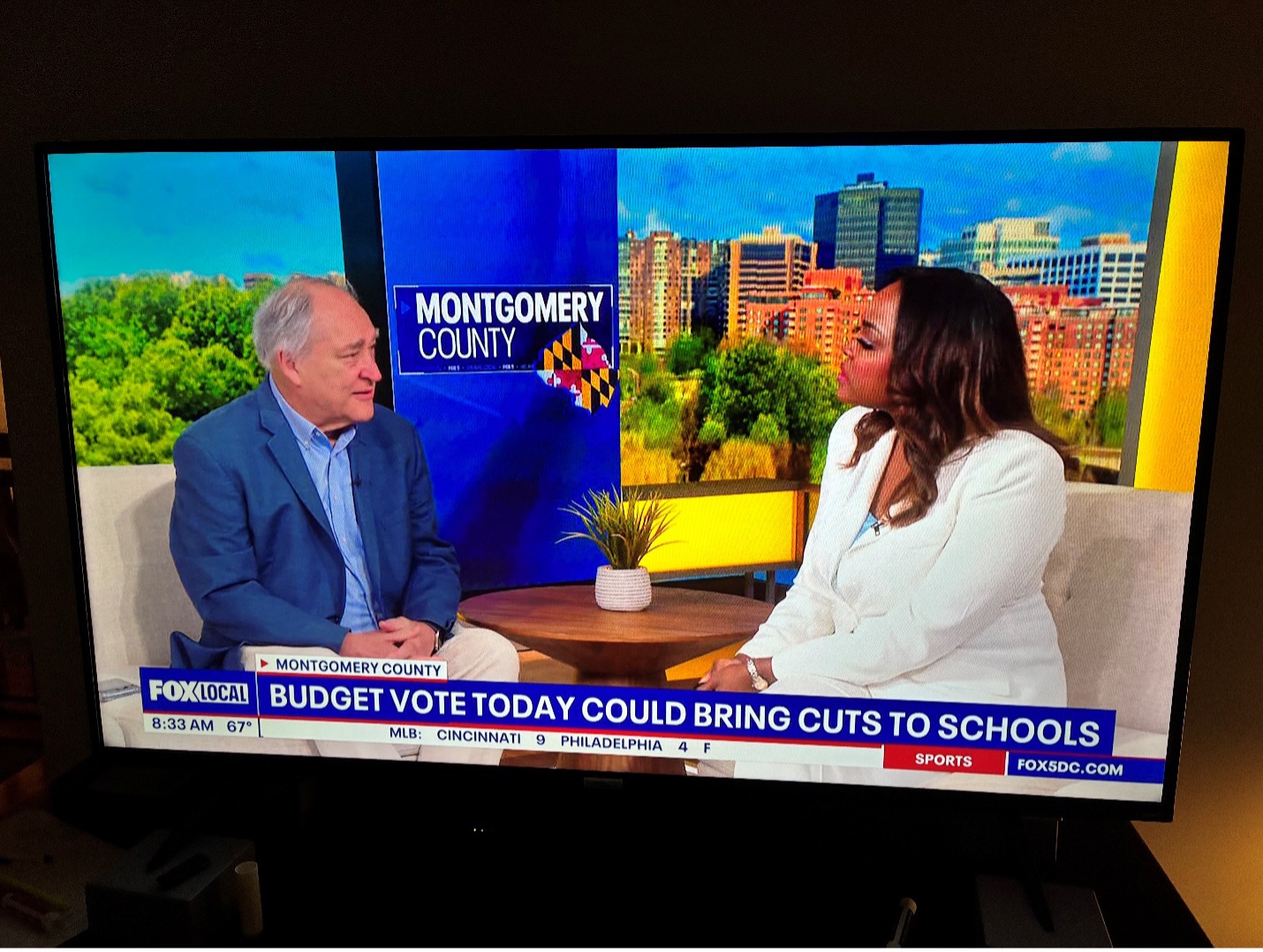 CE visit to Fox5
