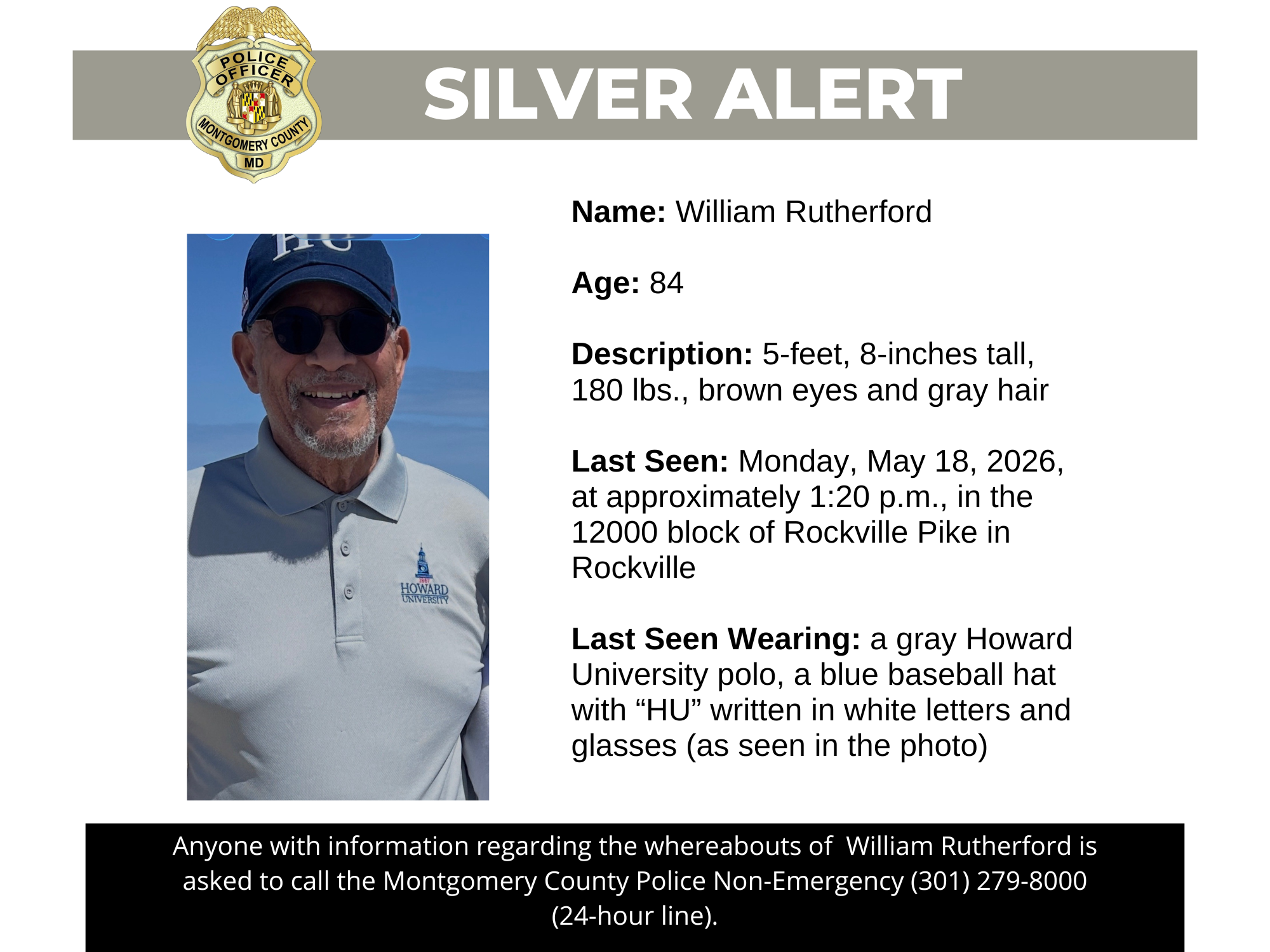 Silver Alert Flyer 