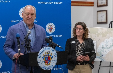 Montgomery County health officials have issued a public health advisory impacting residents living near a tributary of Muddy Branch in North Potomac.