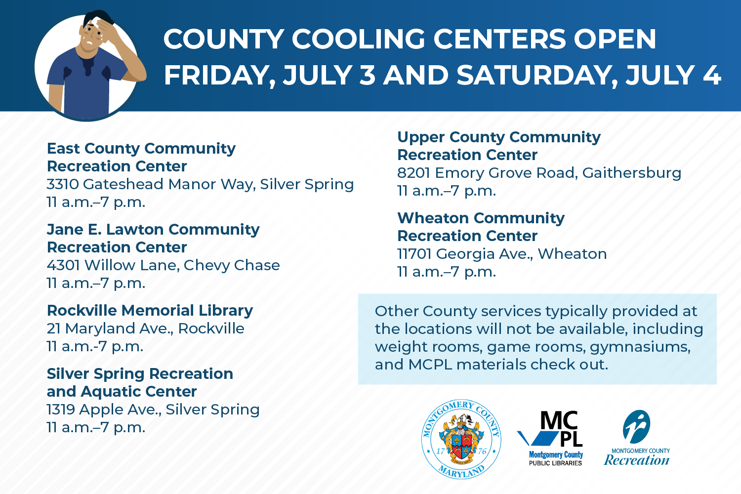 cooling centers